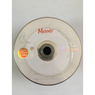 แผ่นเปล่า CD-R 52X  700 MB ยี่ห้อ Melody  จำนวน 50 แผ่น