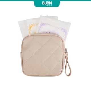 Bubm กระเป๋าเก็บผ้าอนามัย กันน้ํา แบบพกพา เรียบง่าย สําหรับใส่เครื่องสําอาง ลิปสติก กุญแจ หูฟัง สายข้อมูล