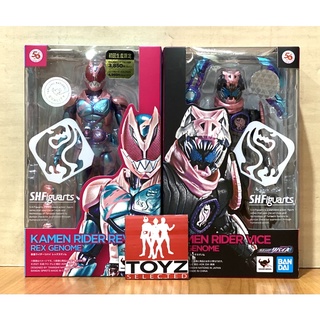 S.H.Figuarts Rider Revi Rex Genome และ Vice Rex Genome จาก Kamen Rider Revice