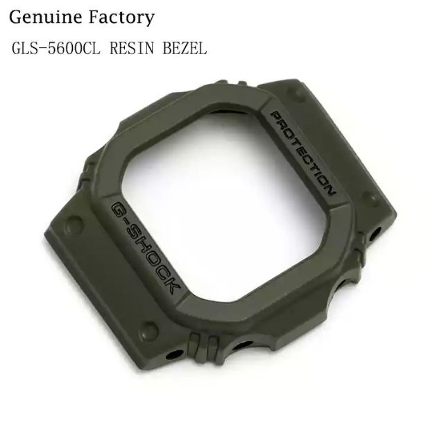 GLS-5600CL CASIO G-SHOCK RESIN BEZEL สีเขียวทหารบก. เครื่องมือฟรี