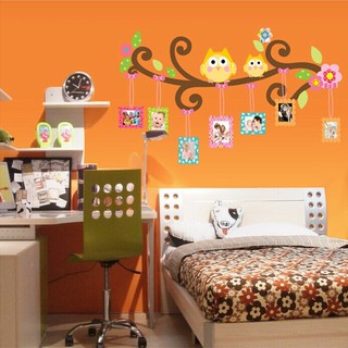 สติ๊กเกอร์ใสติดผนังบ้าน ห้องเด็ก DIY 60*90 ซม.Wallsticker Graphic Home Decor Living Room Adult Senior Teen Kids Baby Bed