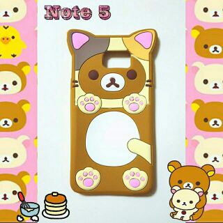 พร้อมส่ง เคสซิลิโคนคุมะสำหรับซัมซุงโน้ต5 ลดราคาเหลือ 160 บาทส่งฟรี