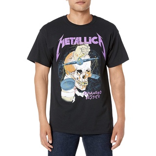 เสื้อยืดผ้าฝ้ายพิมพ์ลายแฟชั่น เสื้อยืด ลาย Harvester of Sorrow Metallica