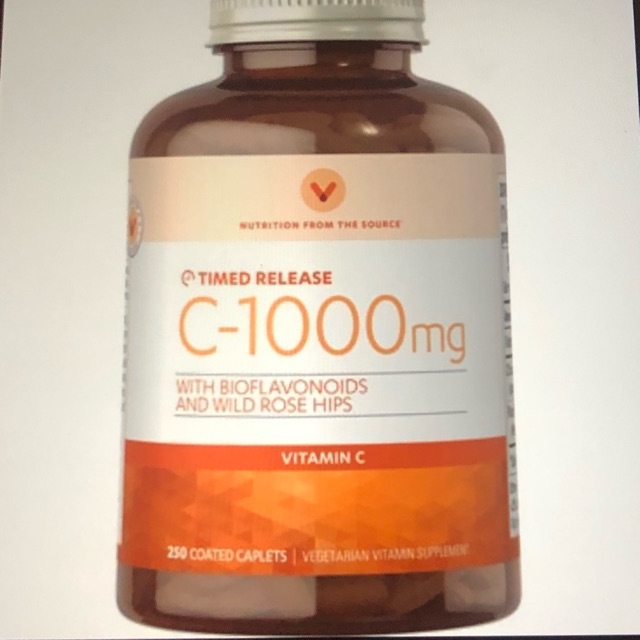Vitamin world c time release 1000 mg 250 เม็ด
