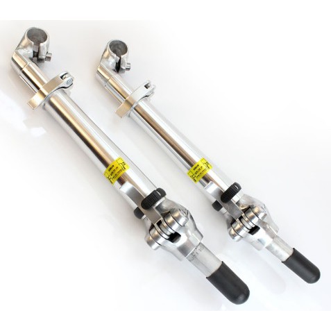 คอรถพับ จักรยาน  22.2 / 25.4 mm อลูมิเนียม อะไหล่จักรยานรถพับ