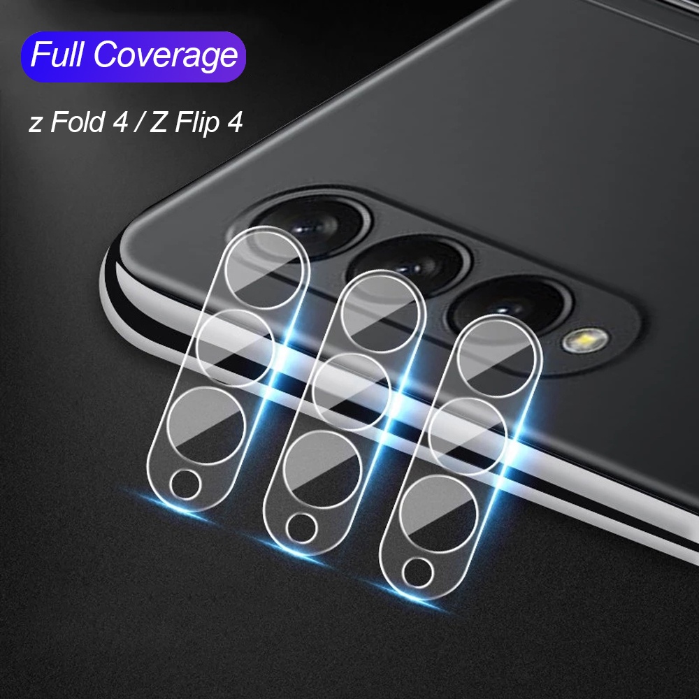 Samsang Z Fold4 Flip4 ฟิล์มกระจกนิรภัยกันรอยเลนส์กล้อง สําหรับ Samsung Galaxy Z Fold 4 Z Flip4 5G