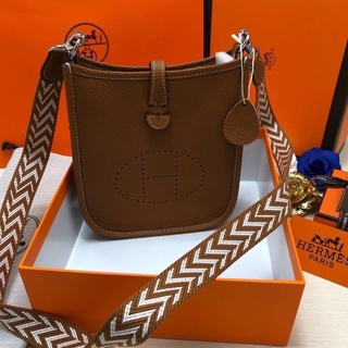 Hermès Evelyn original  Size 17 cm หนังแท้ 💯  boxset