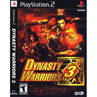 แผ่นเกมส์ DYNASTY WARRIORS 3 PS2 Playstation 2 คุณภาพสูง ราคาถูก