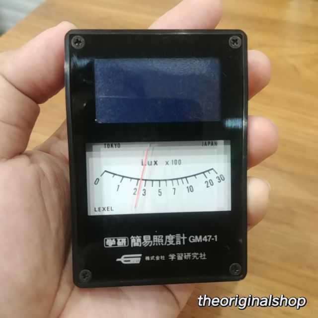 จิปาถะญี่ปุ่น 🇯🇵 Analog Lux meter Lexel GM47-1 0-3000lux [มือ 2] ญี่ปุ่น