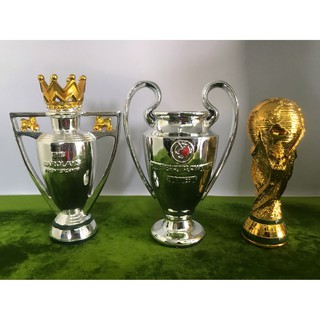 โมเดลถ้วยจำลอง พรีเมียร์ Ucl บอลโลก ขนาด15cm.