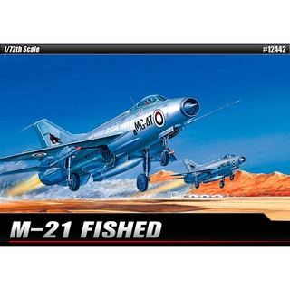 Academy 12442 MIG-21 FISHED 1/72