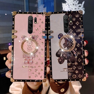 เคส OPPO A9 2020 / A5 2020 / A53 2020 / A33 2020 แฟชั่น การ์ตูนหมี เคสโทรศัพท์