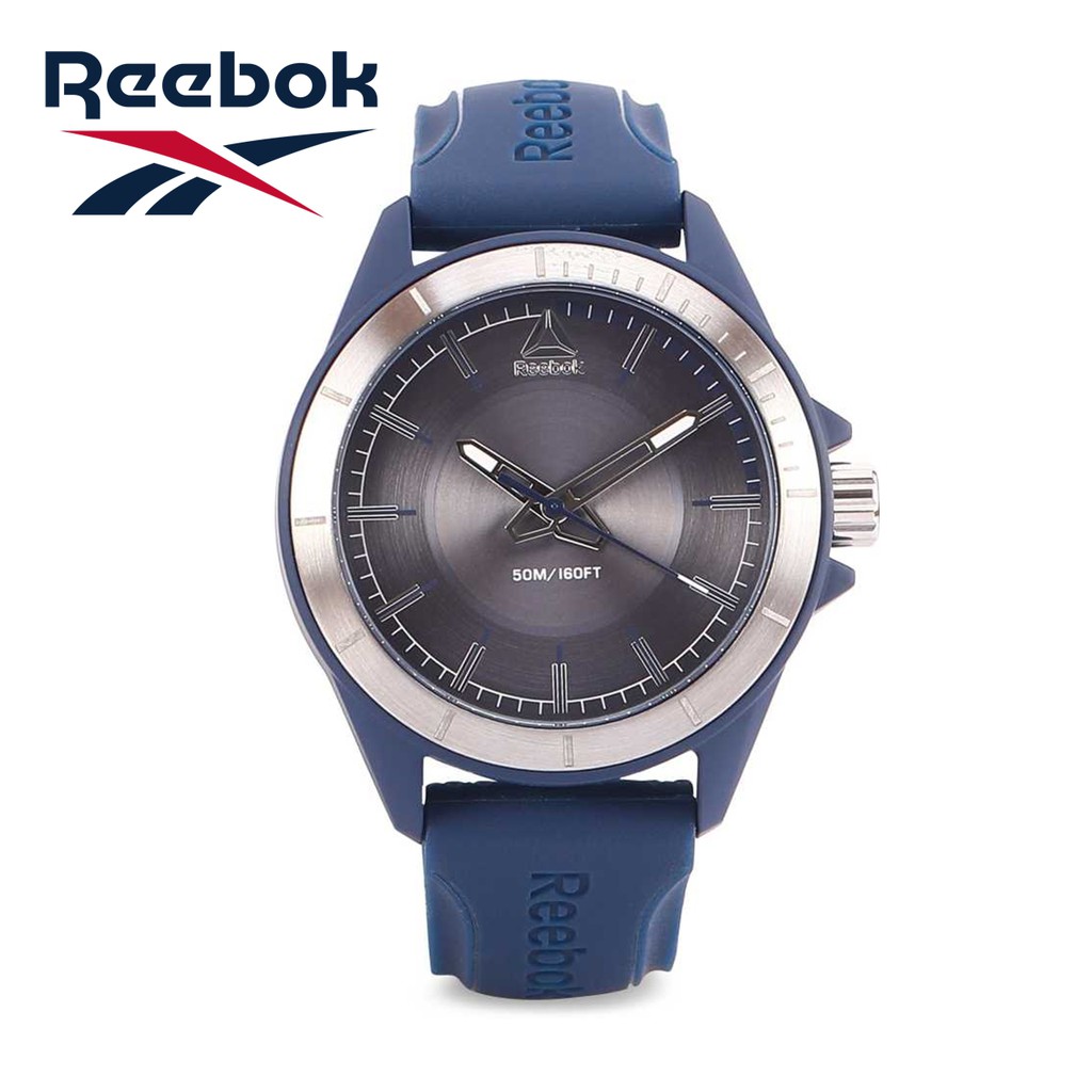Reebok Watch รุ่น RD-MAK-G2-PNIN-L1 นาฬิกาข้อมือสายซิลิโคนน้ำเงิน