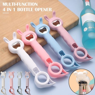 4 In 1 ที่เปิดขวด ขวดโหล อเนกประสงค์ ที่เปิดขวดเบียร์ สเตนเลส เครื่องมือครัว อุปกรณ์ครัว
