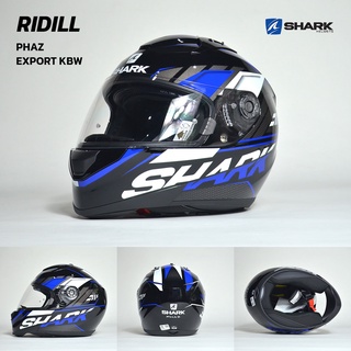 SHARK หมวกกันน็อค รุ่น RIDILL 1.2 PHAZ EXPORT KBW