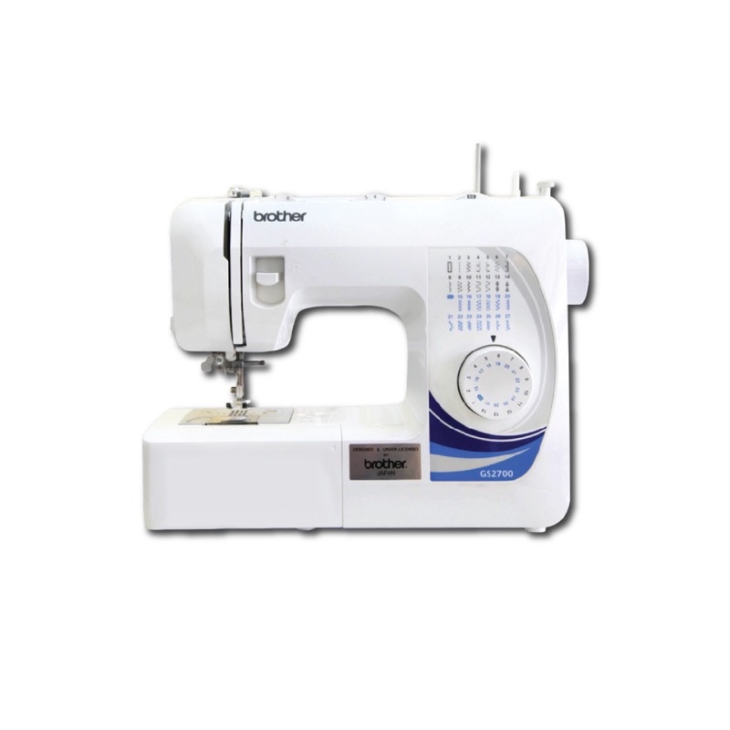 จักรเย็บผ้า Brother GS2700 แถมแผ่นรองจักร มือสอง สภาพเหมือนใหม่ สนเข็มอัตโนมัติ จักรเย็บผ้าไฟฟ้า ราค