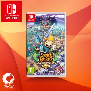 (มือ1/EU/EN) Snack World The Dungeon Crawl Gold - Nintendo Switch Game ภาษาอังกฤษ ภาคใหม่