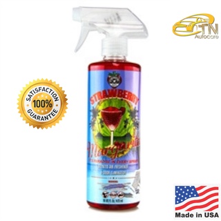 Chemical Guys Strawberry Margarita Scent Premium Air Freshener &amp; Odor Eliminator (16 oz) (ของแท้)