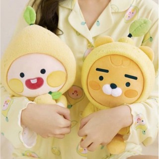 🍋Kakao Friends Lemon Terrace Scenred Plush Toy🧸