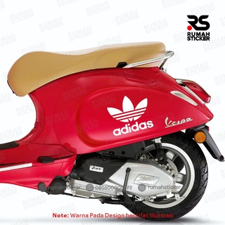 สติกเกอร์โลโก้ ADIDAS Side BODY TEPONG VESPA GRNIO Etc สําหรับติดตกแต่งรถยนต์