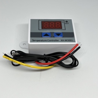 XH-W3001 เครื่องควบคุมอุณหภูมิ Temperature Control ใช้สำหรับ เปิด - ปิด อุปกรณ์ไฟฟ้าตามอุณหภูมิที่ตั้งไว้
