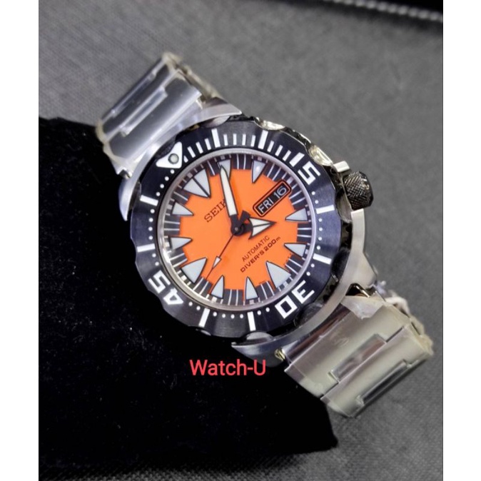ช้อปดีมีคืน นาฬิกา SEIKO Monster The Fang Automatic Men's Watch รุ่น SRP315K2