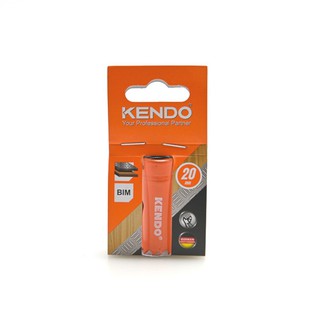 KENDO 41002027 โฮลซอเจาะเหล็ก แบบลึก 20 mm. (1 ชิ้น/แพ็ค) KENDO 41002027 Hole Saw Drill with depth 20 mm. (1 pc./pack)