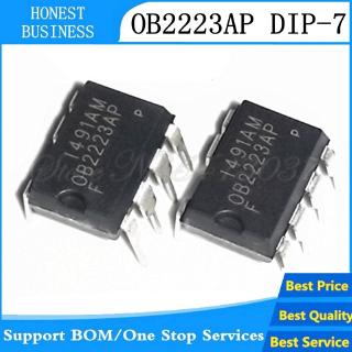 Ob2223ap 0B2223 DIP7 DIP-7 ชิปหม้อหุงพลังงานไฟฟ้า 10 ชิ้น / ล็อต