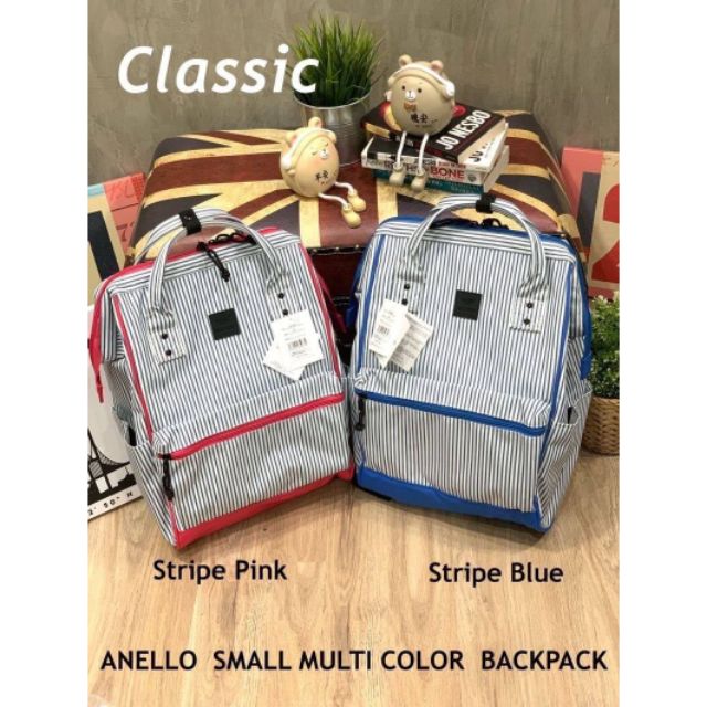 💕ANELLO  SMALL MULTI COLOR MINI &amp; CLASSIC BACKPACK OS-N045/N046