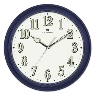 clock WALL CLOCK WNP024BU 12" BLUE DOGENI Home decoration Home &amp; Furniture นาฬิกา นาฬิกาแขวน DOGENI WNP024BU 12 นิ้ว สีน