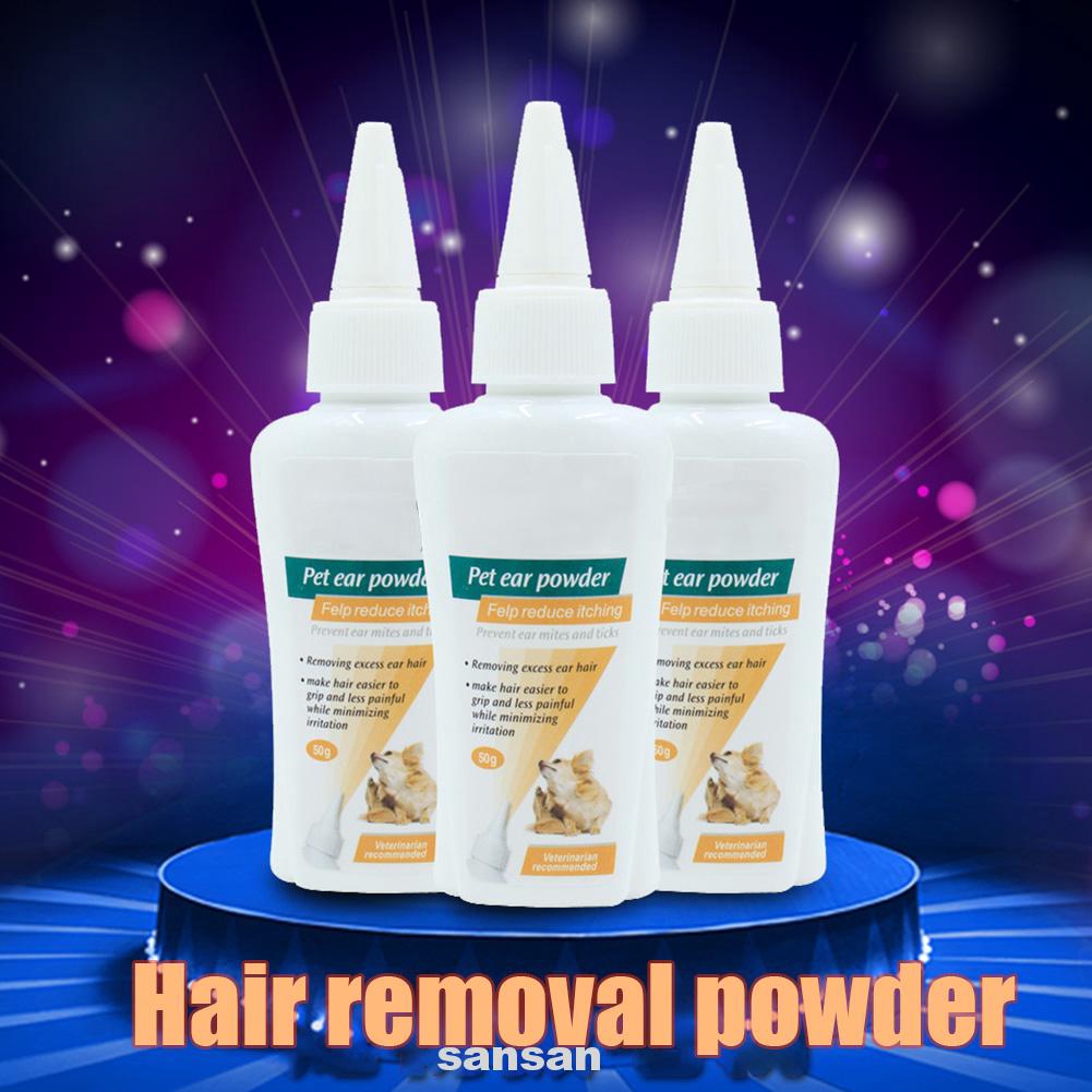 poodle ear powder