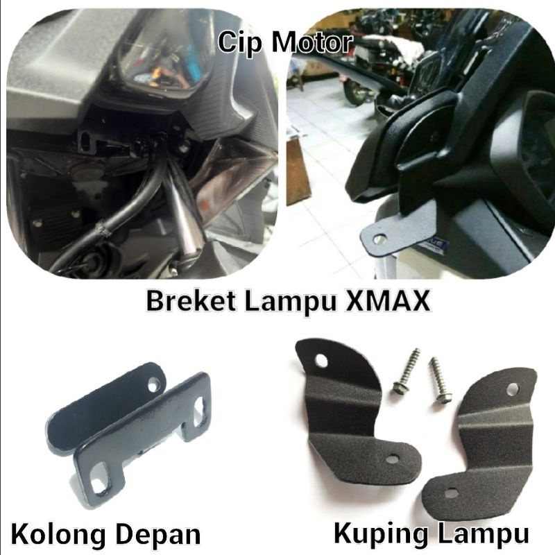 Xmax Spotlight Mounting Bracket D2 แสงเลเซอร์ L4x l6x l9x L4Z MB4