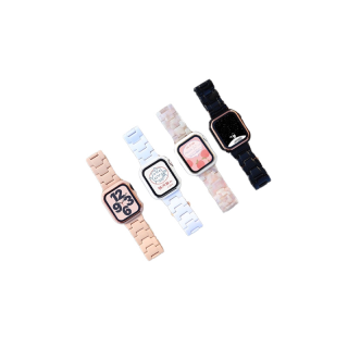 สาย + เคส สายนาฬิกา Watch Strap series 8 7 se 6 5 4 3 2 1 Wrist band size 41mm 45mm 38mm 40mm 42mm 44mm Replacement watch band