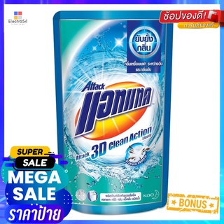 รีฟิลน้ำยาซักผ้า ATTACK 3D 770mlLIQUID DETERGENT ATTACK 770ml