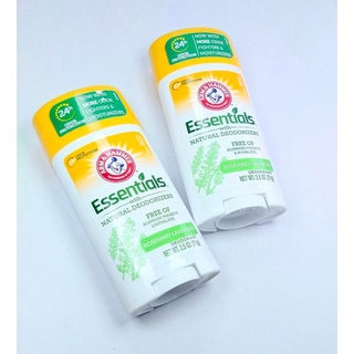 โรลออนมarm &amp; hammer essentials natural citrus deodorizers#โรสแมรี่ 71g.พร้อมส่ง