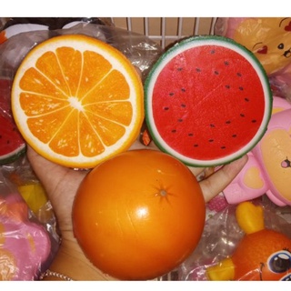 สกุชชี่ผลไม้ผ่าครึ่ง🍊🍉35฿