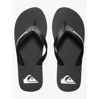 Quiksilver Men Slipper Original ของแท้100% รองเท้าแตะ รองเท้าแตะผู้ชายแบบยางRubber กันลื่น น้ำหนักเบา ใส่สบาย ใส่ไปได้ทุ