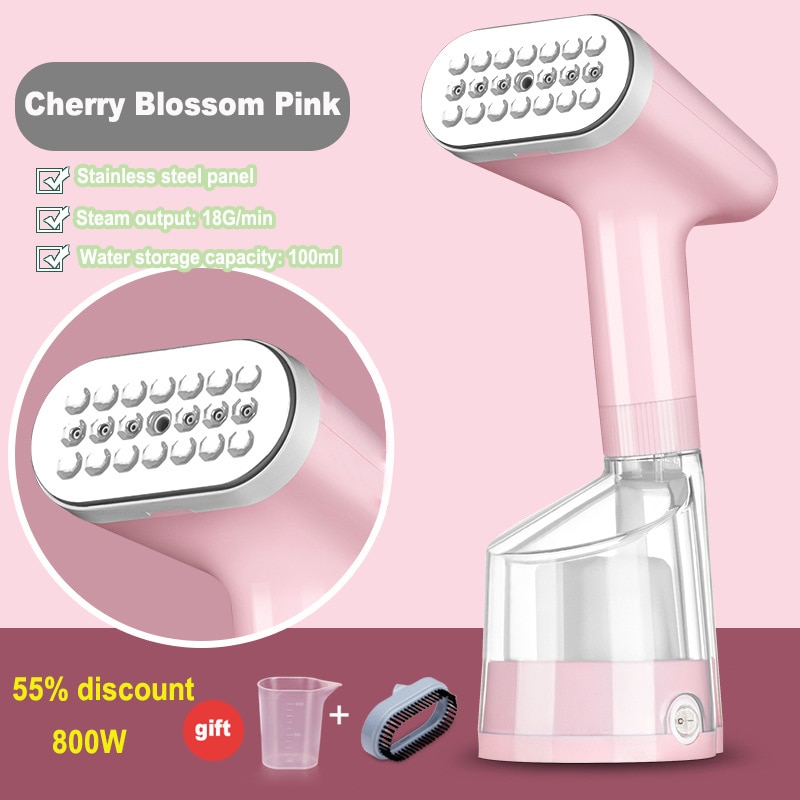 Handheld Portable Garment Steamer 800W Small Vertical Steam Iron Travel