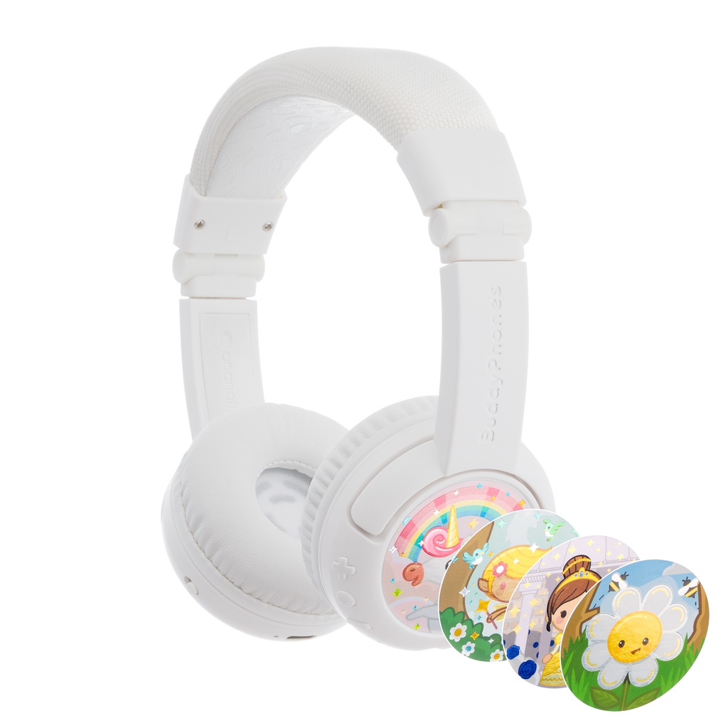 หูฟังไร้สายสำหรับเด็ก BuddyPhones รุ่น Play+ สำหรับเด็กเรียนออนไลน์ ไม่ทำร้ายแก้วหู ใส่สบายไม่เจ็บหู