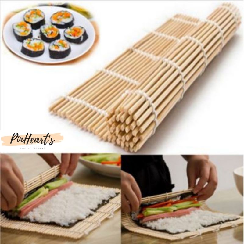 BAMBOO SUSHI ROLL / SUSHI ROLL MAKER MATT / SUSHI CIMBAP ROLLING TOOL