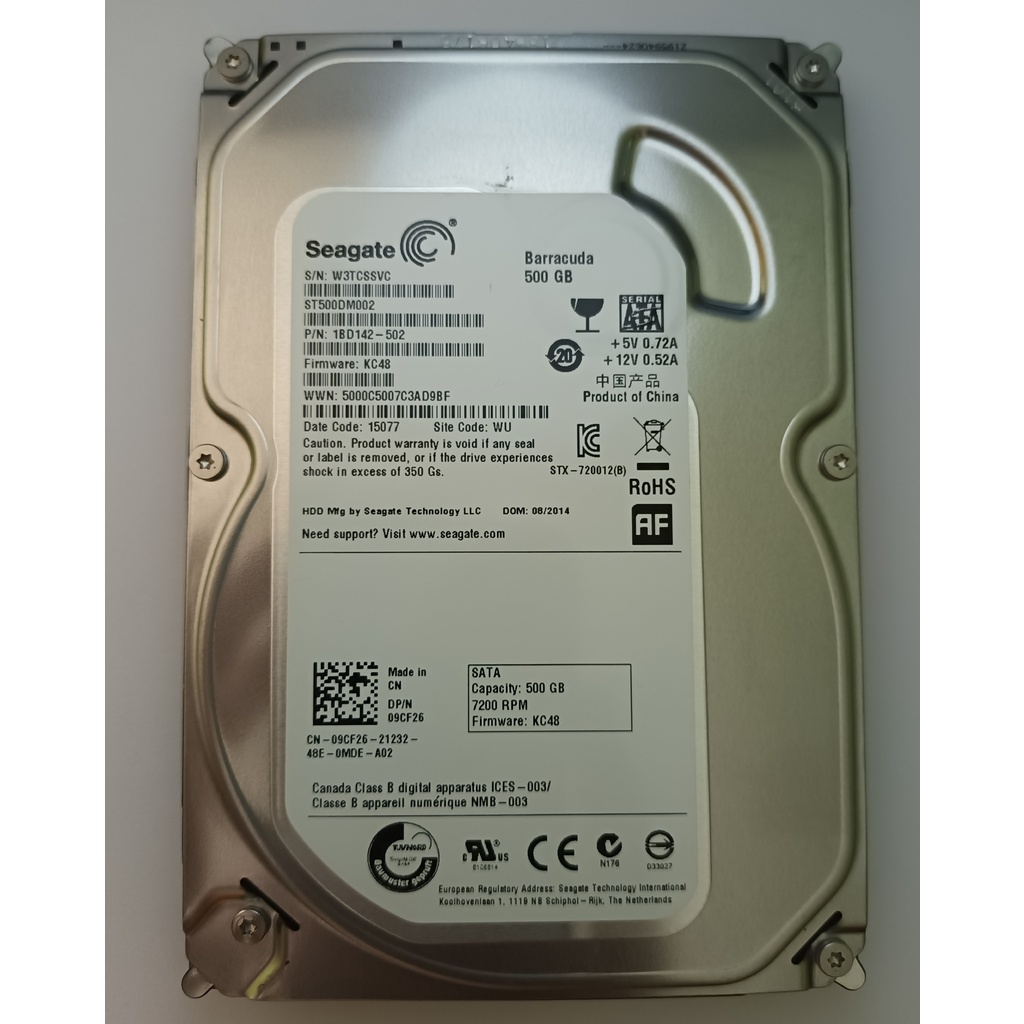 HDD Seagate PC 500GB.