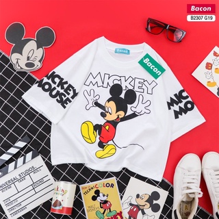 เสื้อครอป ผ้า Cotton ครอปแฟชั่น MICKEY