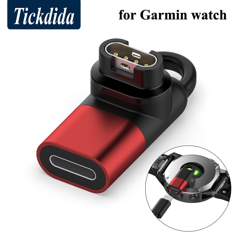 อะแดปเตอร์ชาร์จสมาร์ทวอทช์ USB Type-C สําหรับ Garmin Fenix 7 7S 7X 6 6S 6X 5 5X