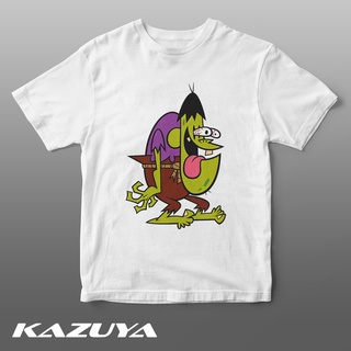 แขนสั้นcrew neckKazuya DV-0085 Powerpuff Girls เสื้อยืด ลายการ์ตูน The Gangreen GangS-XXXXL