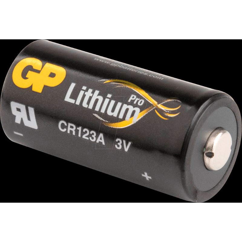 ถ่าน GP CR123A Pro (CR17345) Lithium  3V 1ก้อน ของใหม่ ของแท้บริษัท