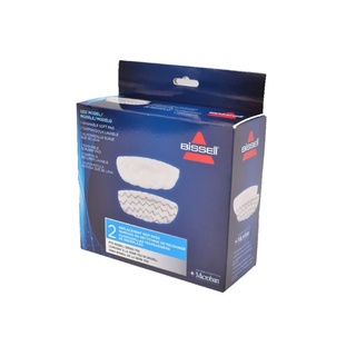 Bissell ผ้าถูพื้นใยไมโครไฟเบอร์ Mop Pads ชนิดพิเศษ สำหรับรุ่น Vac&amp;Steam จำนวน 2 ชิ้น