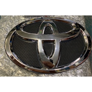 TOYOTA LOGO เทียบ แท้ โตโยต้า โลโก้ ตรา สัญลักษณ์ VIOS VIGO ALTIS CAMRY CHR YARIS พื้นดำ