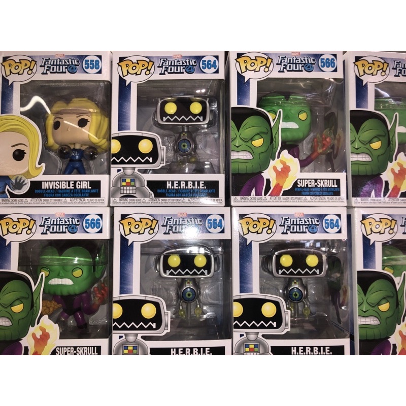 POP! Funko เรื่อง Fantastic Four 4 first steps ของแท้ 100% มือหนึ่ง
