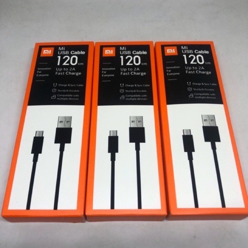 mi Micro usb Cable Original (สายชาร์จ Mi แท้ )