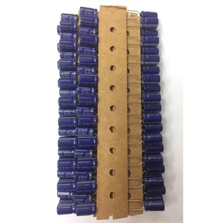 100UF 25V 105’c size 6x11mm. Aishi  capacitor ตัวเก็บประจุ คาปาซิเตอร์ electrolytes ใหม่แท้คุณภาพเต็ม100% ขายแพ็ค20ตัว